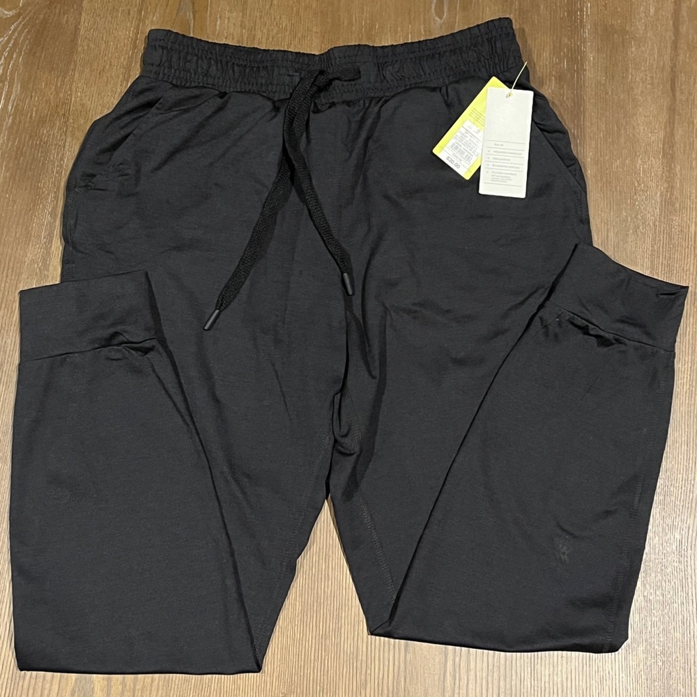 NWT Women's Black Soft Stretch Mid Rise Jogger Pants - All In Motion